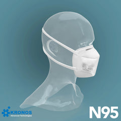 KRONOS N95 Respirator Made In USA (10 or 20 pcs/pk)