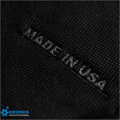 5-Layer Face Mask Made In USA - White / Black (10 pcs/pk)