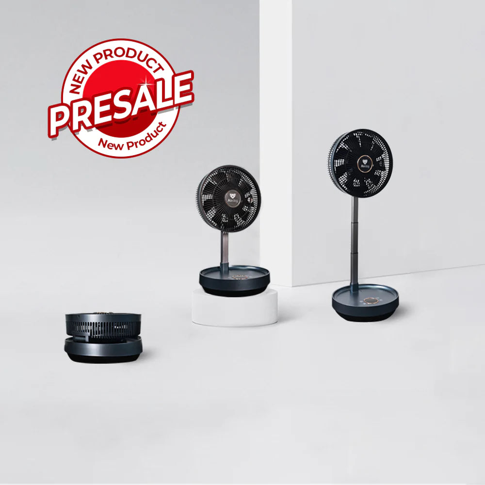 Kronos Battery-Powered Folding Fan